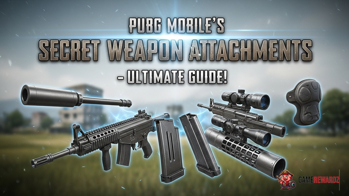 PUBG Mobile's Secret Weapon Attachments – Ultimate Guide!